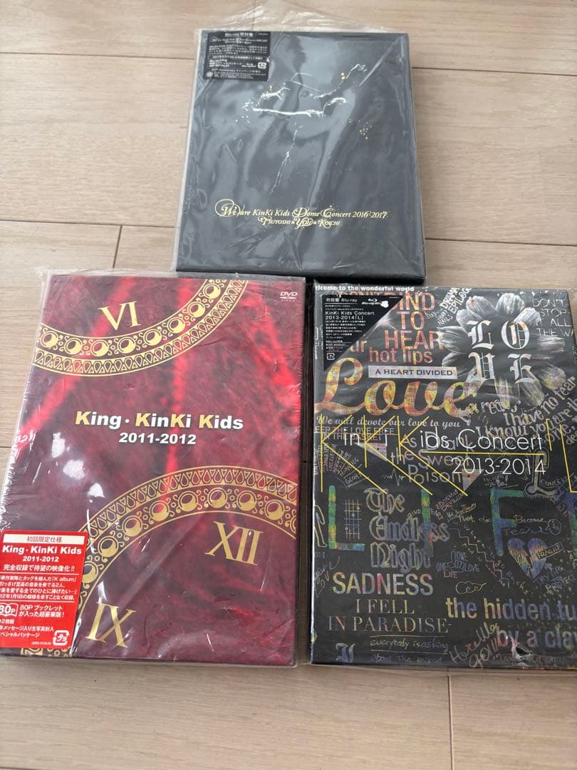 KinKi Kids ライブDVD Blu-ray 6枚セット　初回盤あり