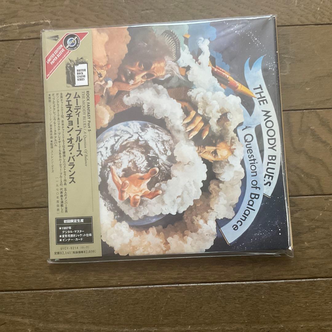 ムーディー・ブルース　紙ジャケCD 7枚とbox + 1枚