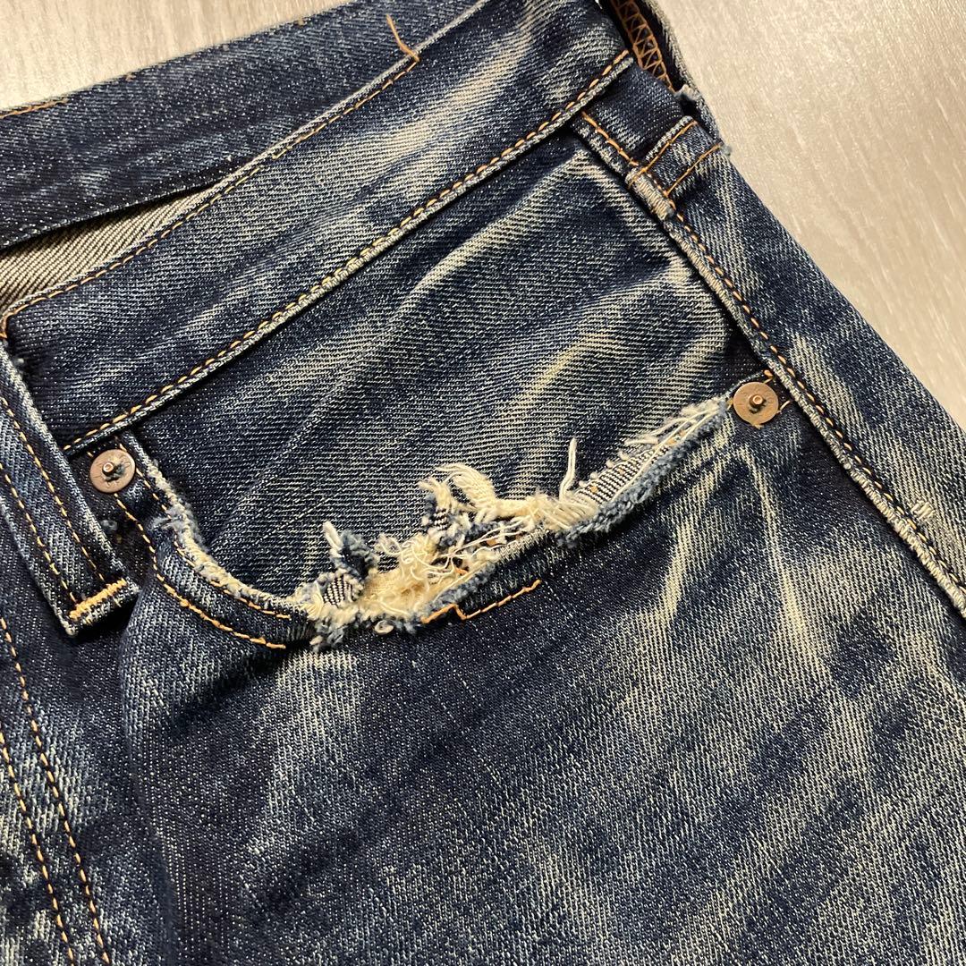 00s 日本製 Levi's 47501 W34 デニムパンツ 501XX