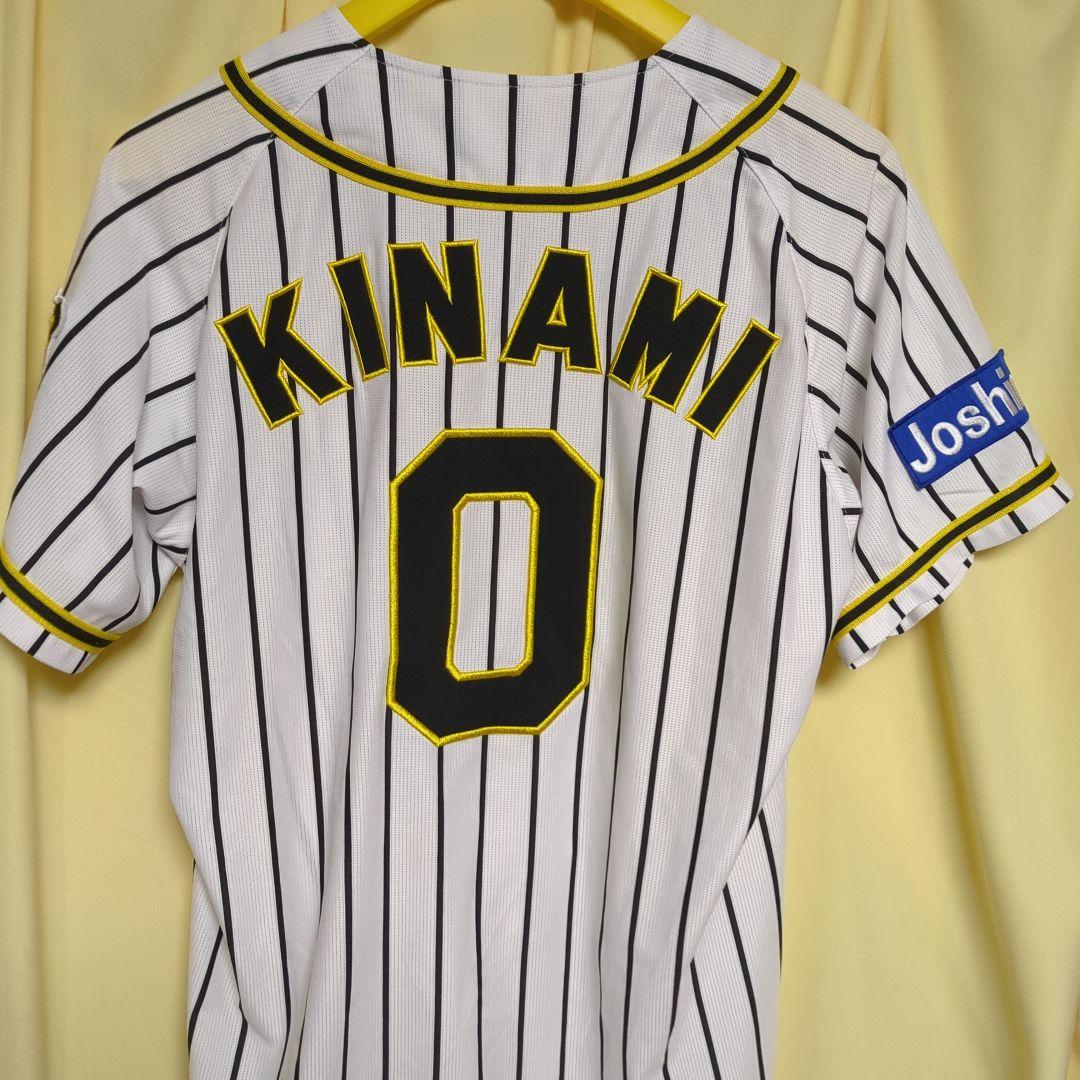 阪神タイガースユニフォーム KINAMI 0　　　　　　リストバンド付
