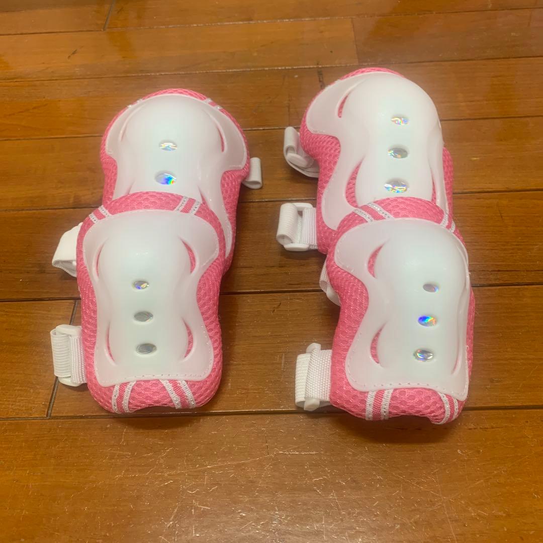 【引き取り限定】美品！ゆめラブ18型　新品ヘルメット、プロテクター