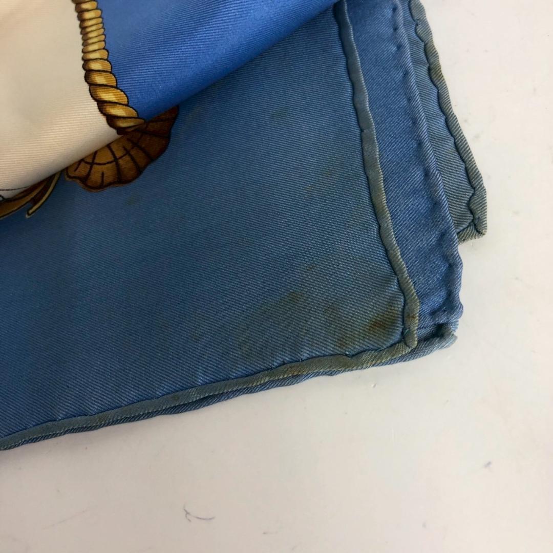 HERMÈS エルメス カレ90 スカーフ Voitures Navales