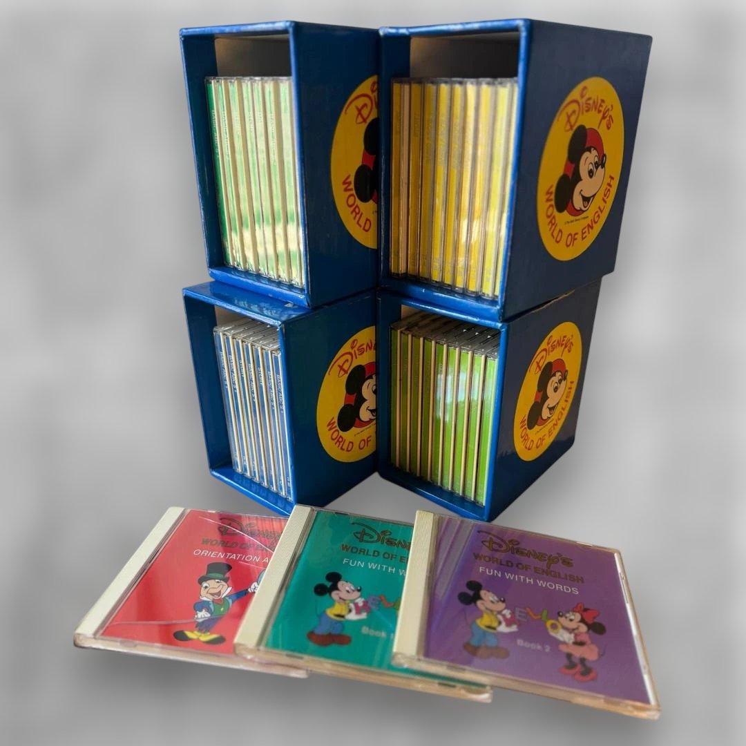 DWE ディズニー英語システム Basic ABC's+ CD 36枚フルセット