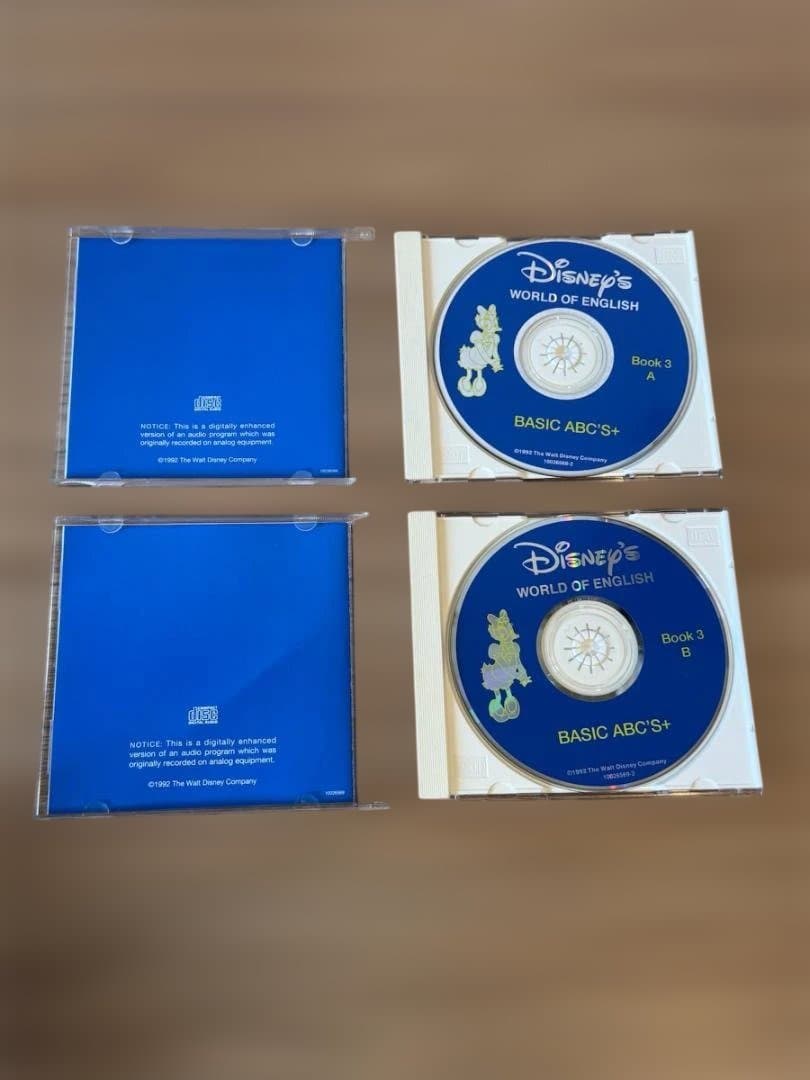 DWE ディズニー英語システム Basic ABC's+ CD 36枚フルセット