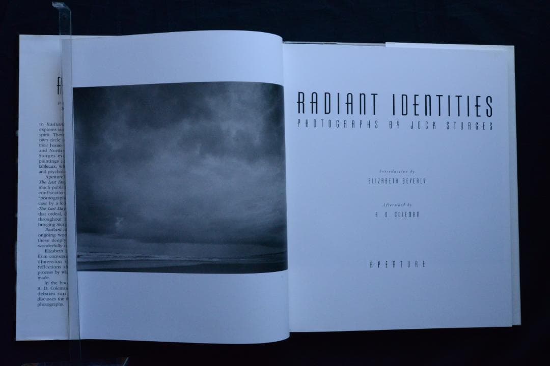 Radiant Identities: Jock Sturges　1994年初版