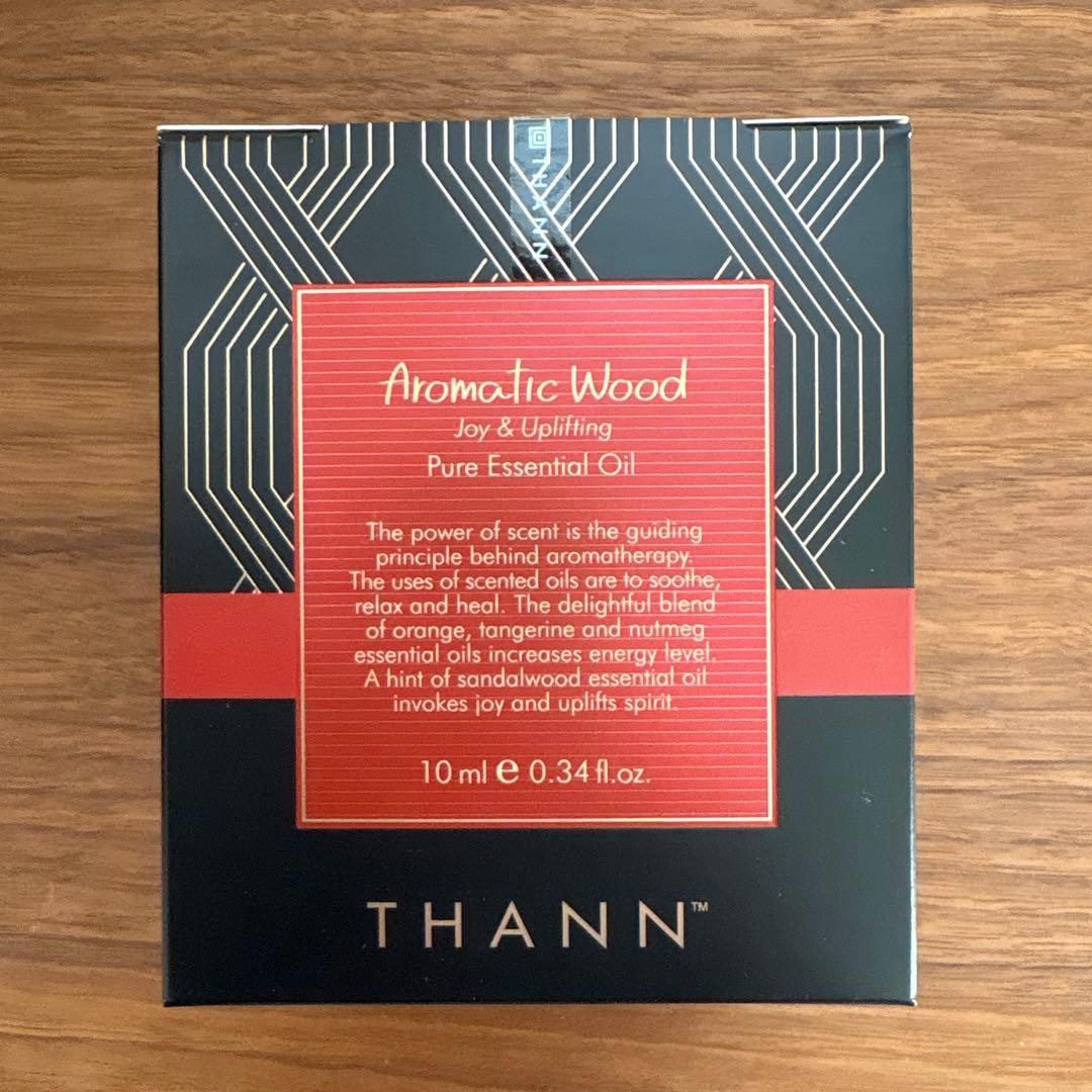 【新品未開封】THANN アロマティックウッド エッセンシャルオイルセット