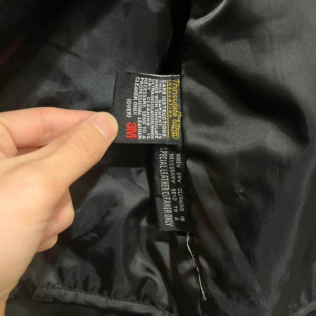 WILSONS LEATHER 90s レザー シングル ライダースジャケット