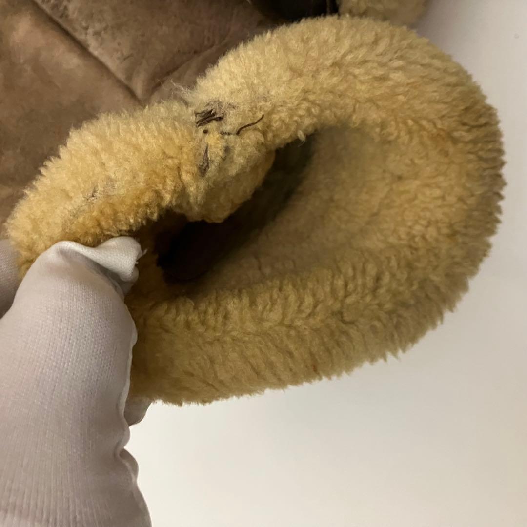✨SIZE44 希少✨ムートン ショットB-3 フライトジャケット 羊革 極暖