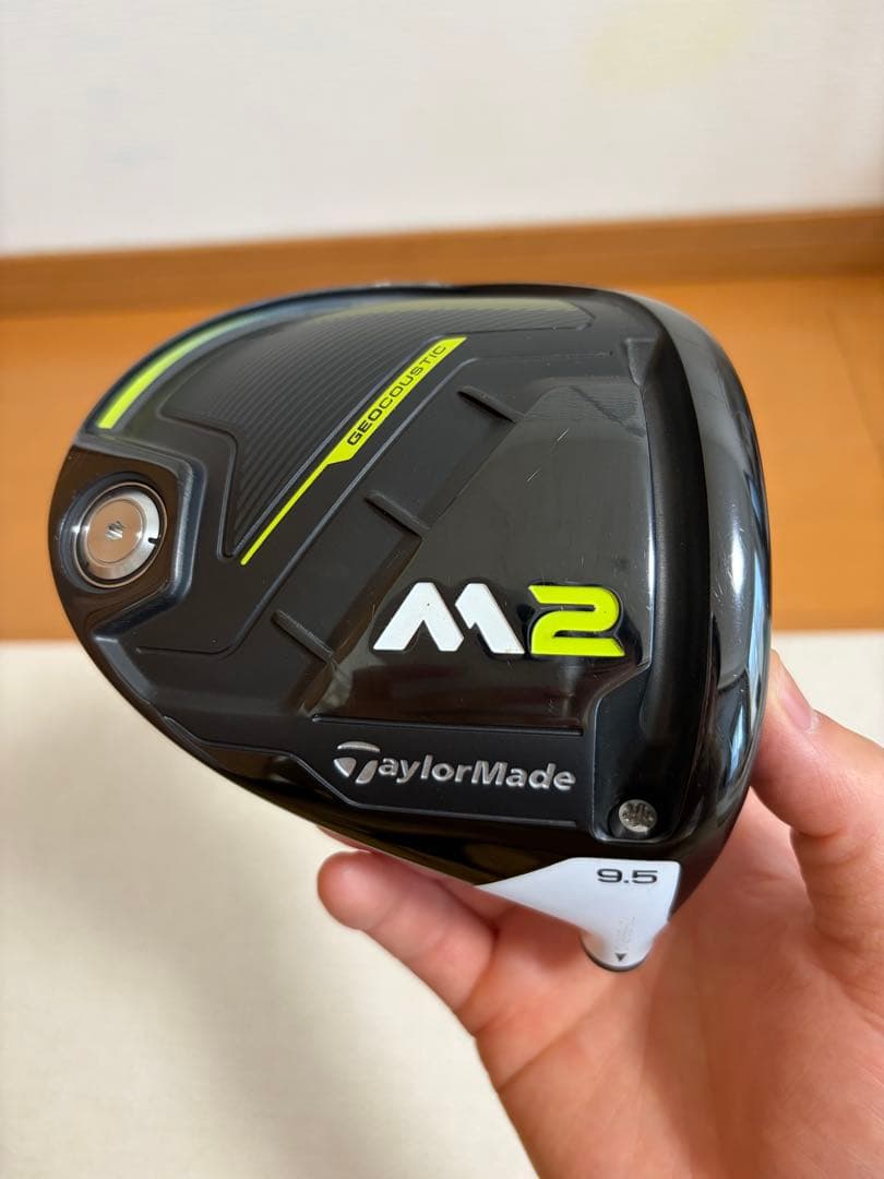 美品TaylorMade M2 ドライバー 9.5度 460cc ヘッドのみ