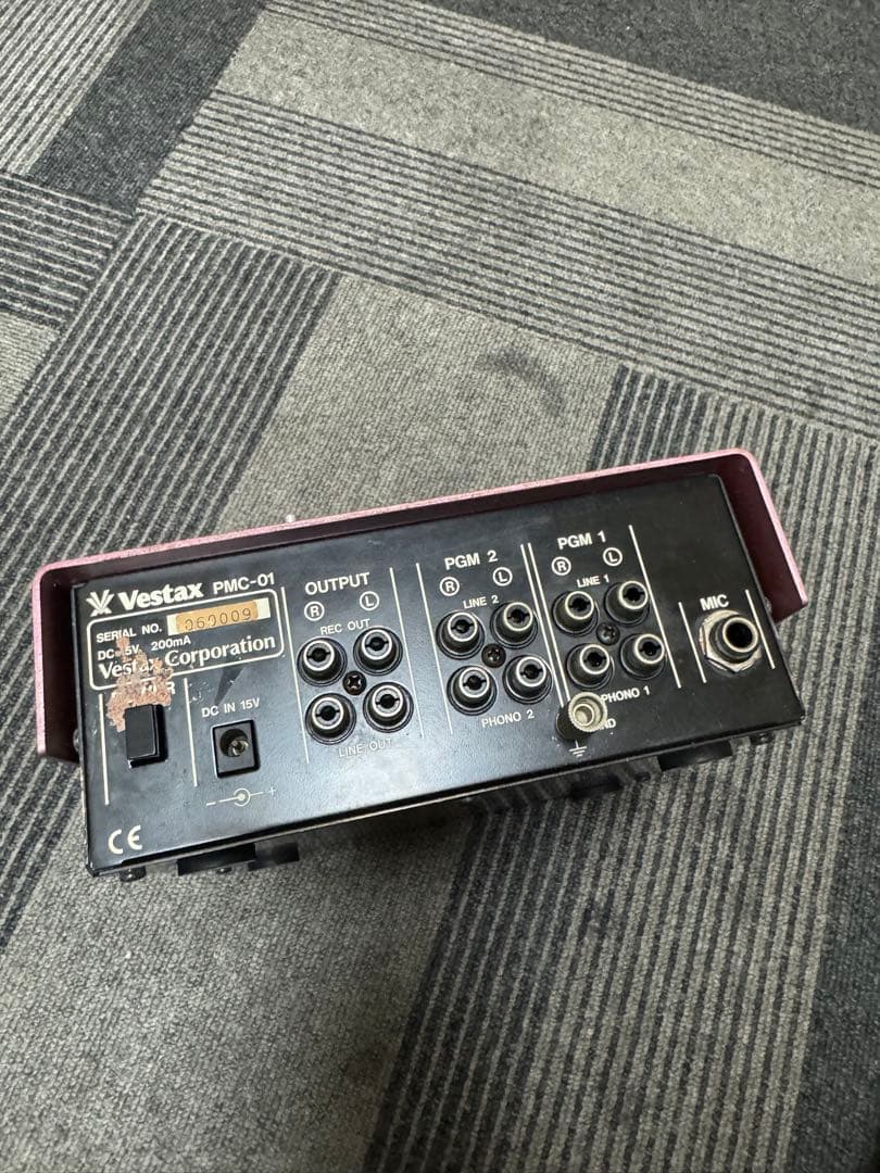 Vestax PMC-01R & American Audio Q-D6 セット