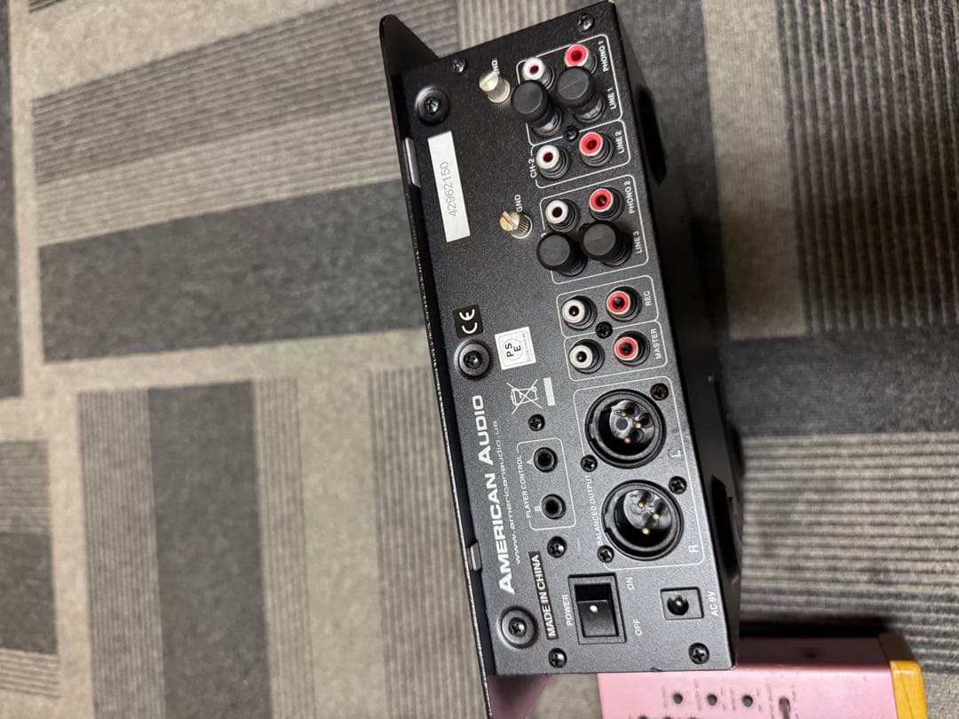 Vestax PMC-01R & American Audio Q-D6 セット