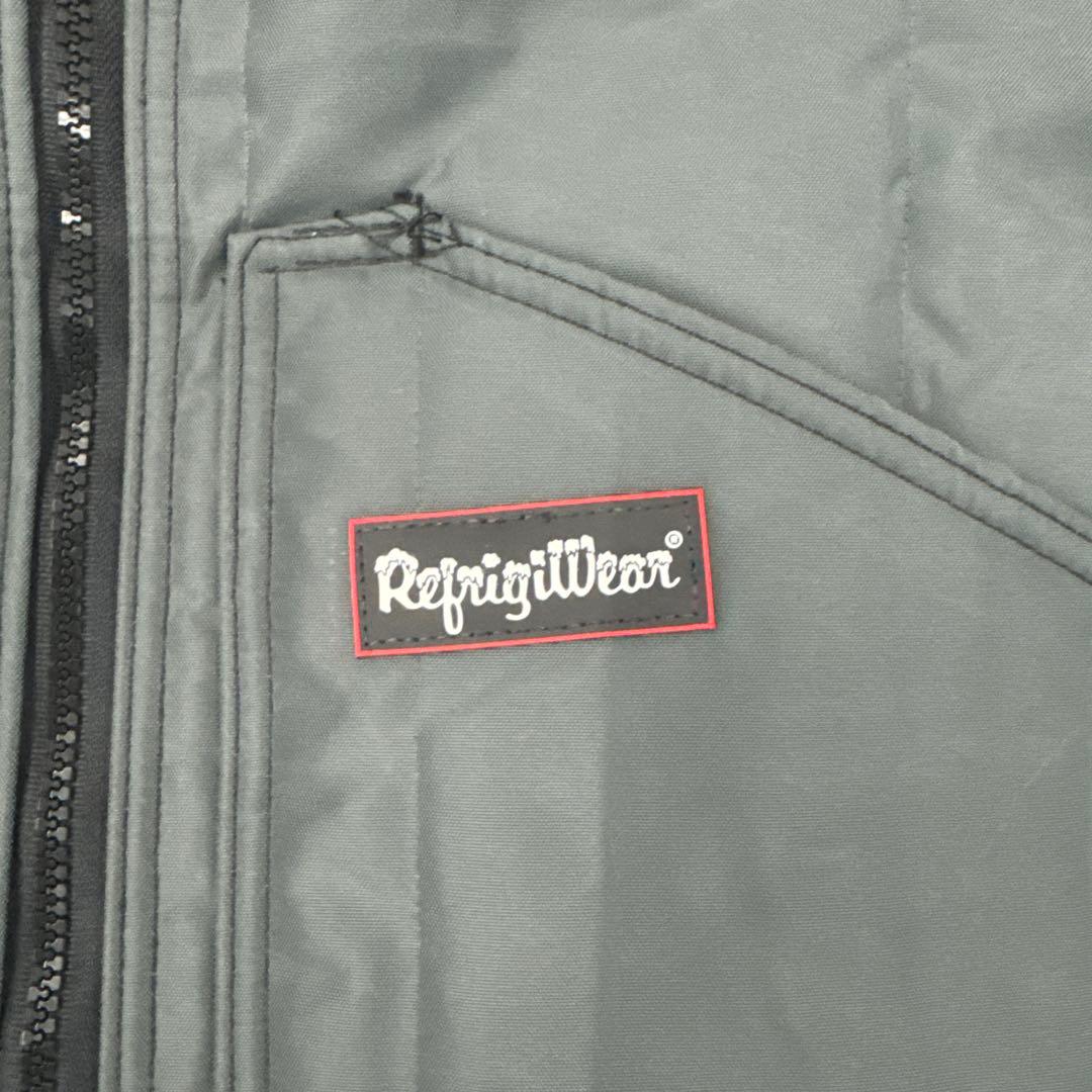 99RefrigiWear グレー キルティングベスト