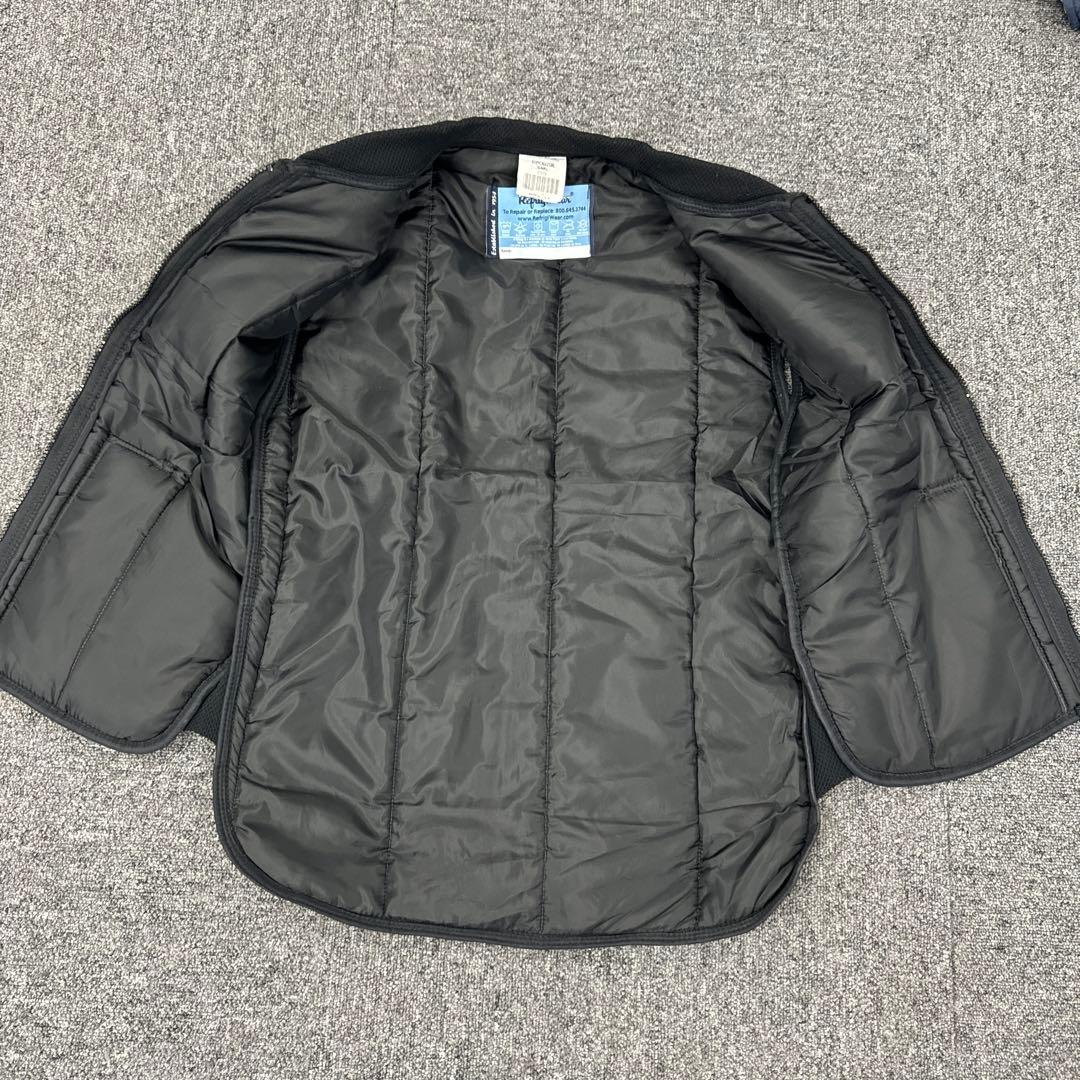 99RefrigiWear グレー キルティングベスト