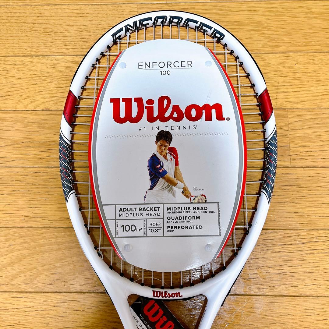 新品 未使用ウィルソン ENFORCER 100 ラケット