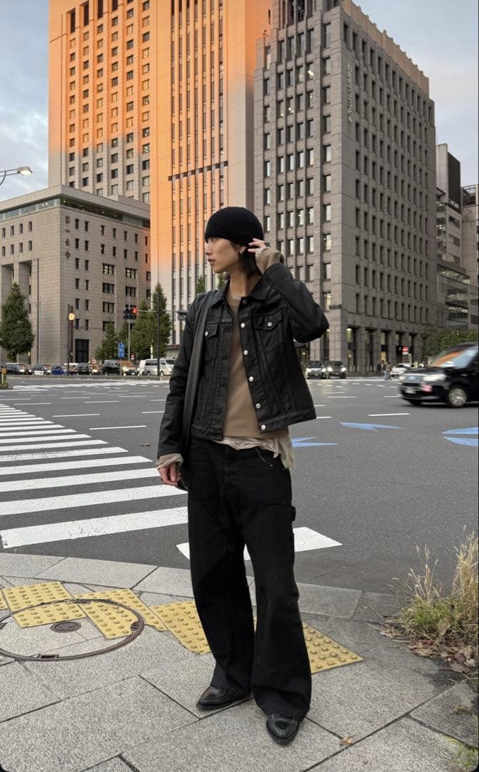 こ*ら様 HELMUT LANG 本人期 コーティングデニムジャケット エクスト
