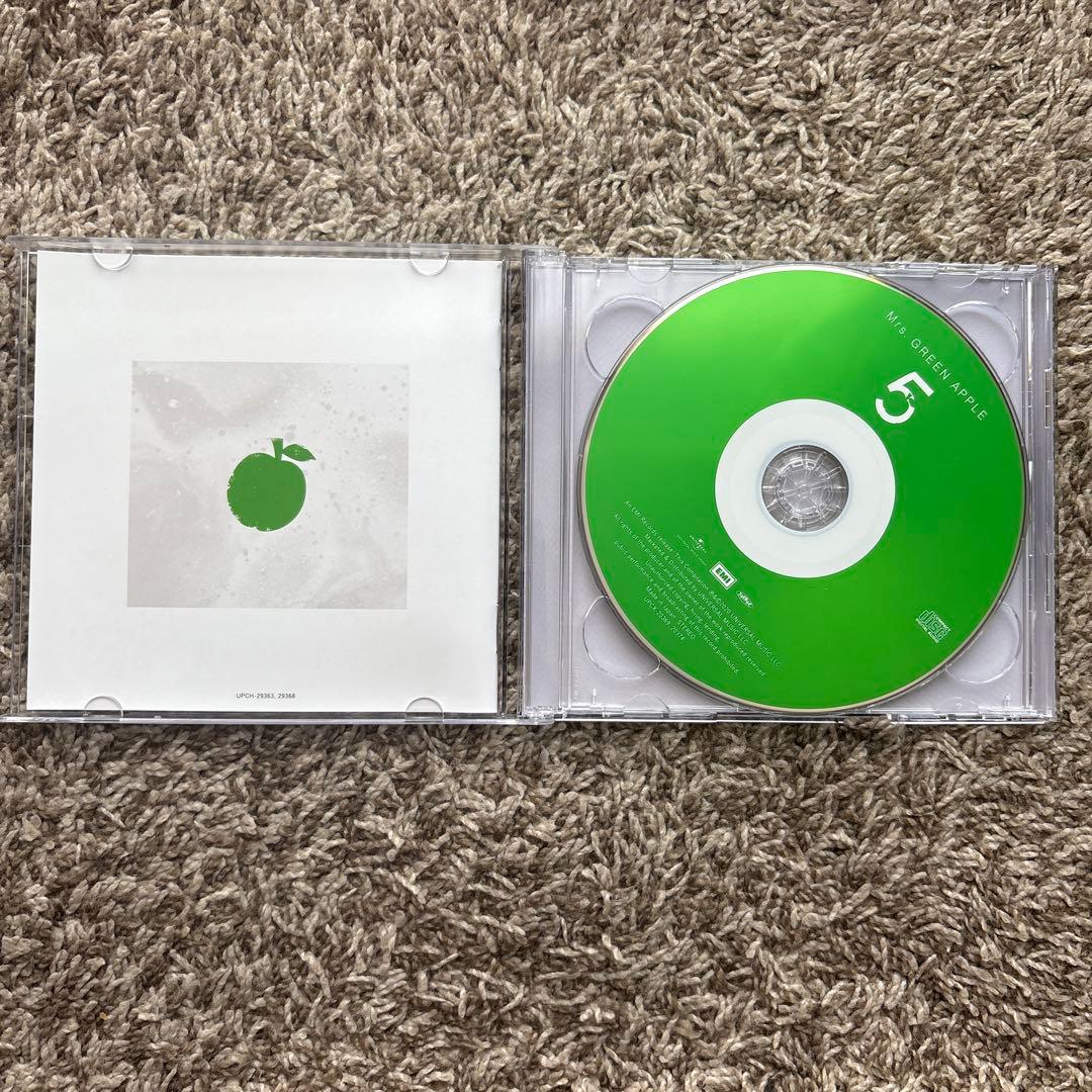 Mrs. GREEN APPLEベストアルバム『5 』(初回限定盤CD＋DVD)