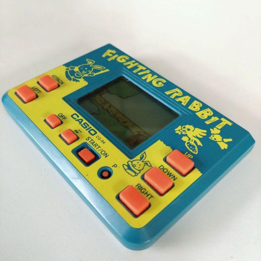 【美品】​CASIOゲームウォッチ ファイティングラビットCG-94 1985年