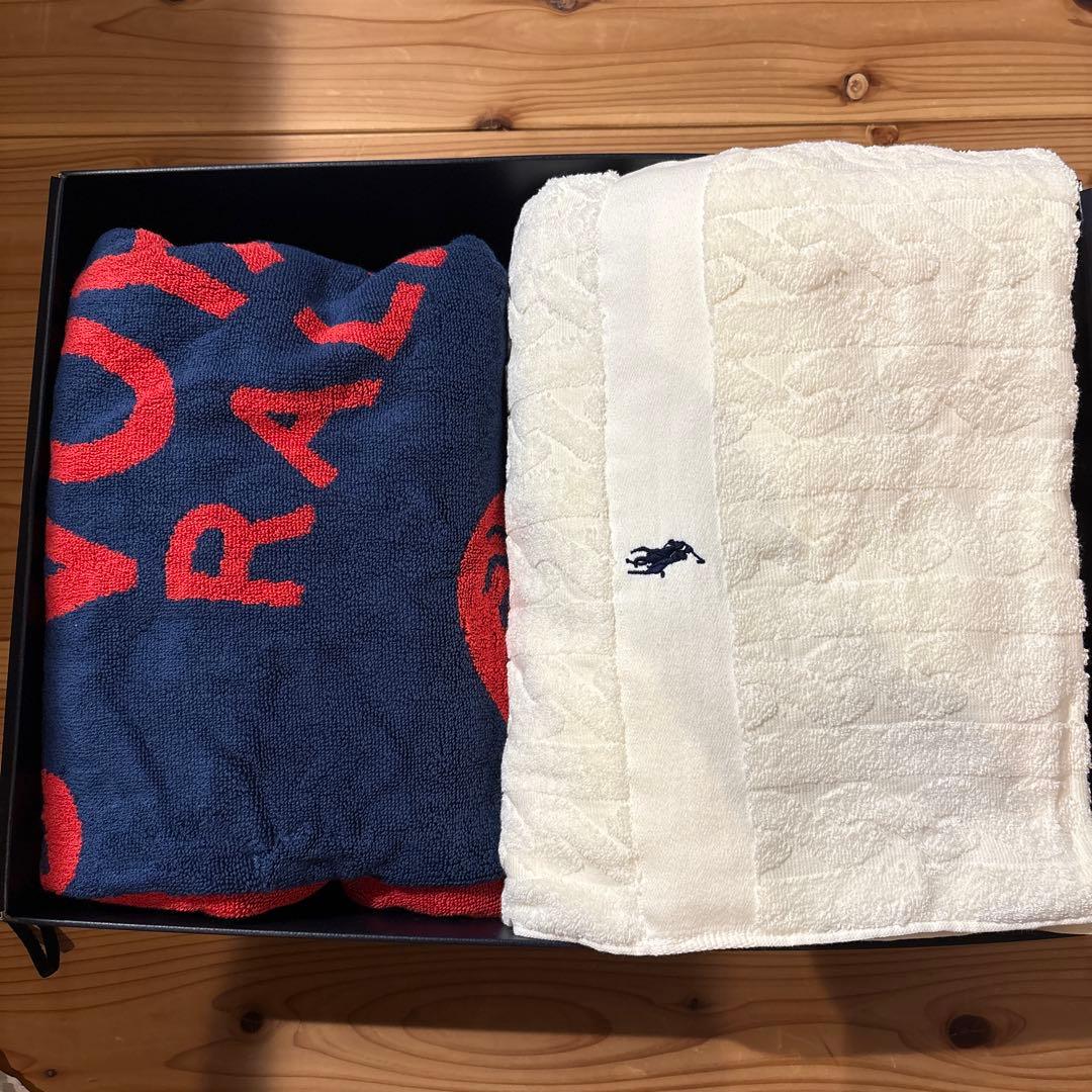 Ralph Lauren ラルフローレン　タオルケット　ブランケット2枚