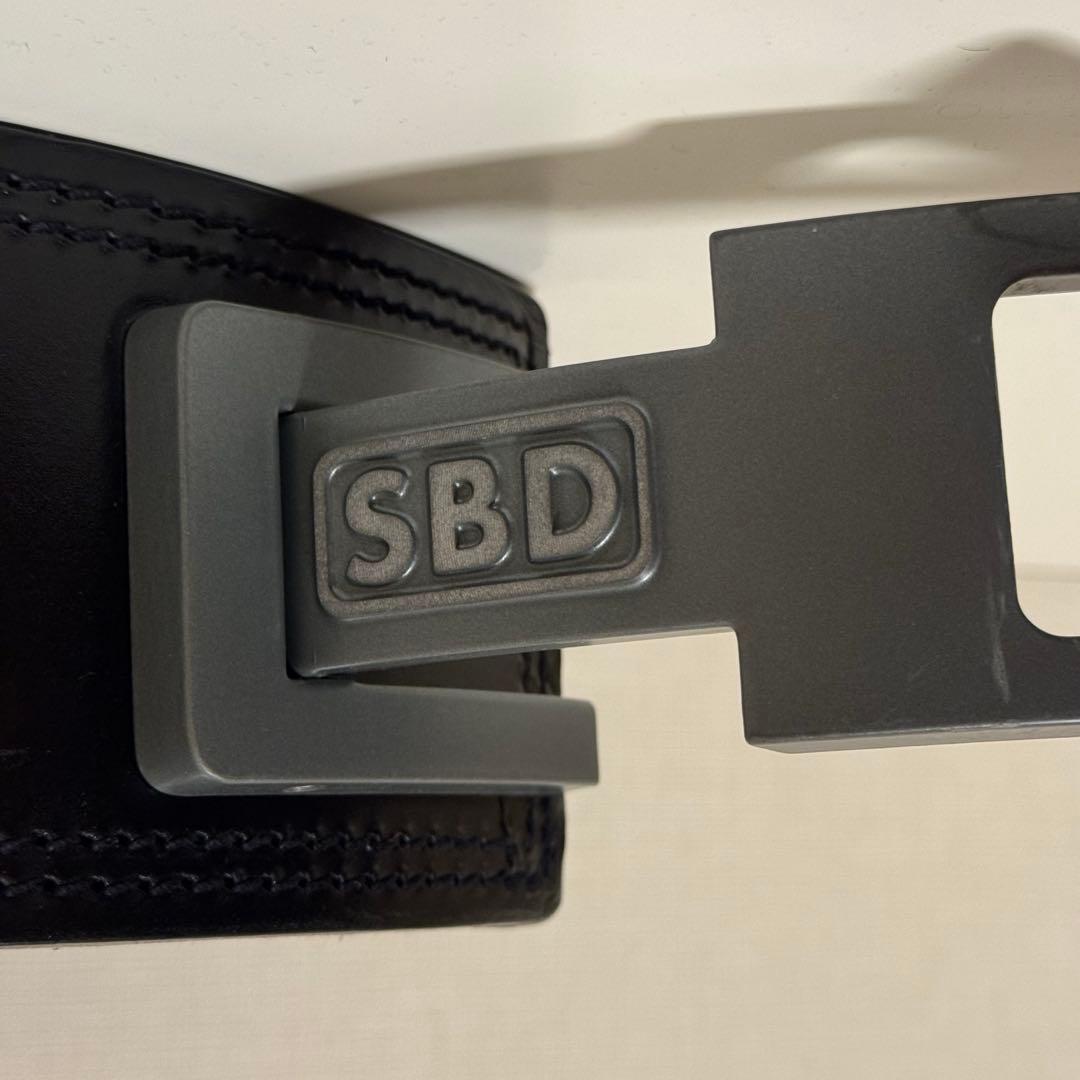 【美品】SBDパワーベルトMサイズ (品番VM-GMWW-DC63)公式 赤黒