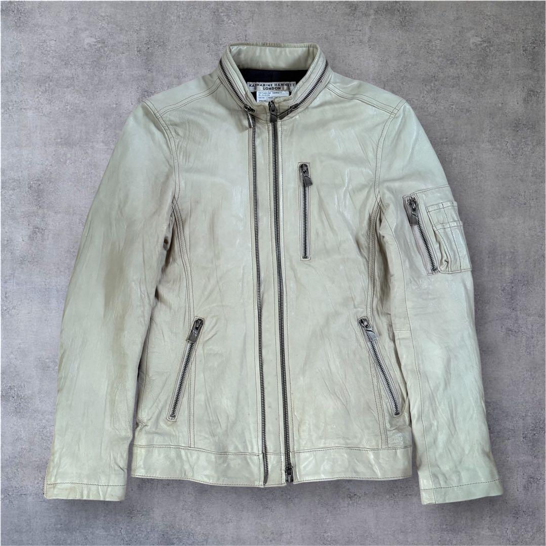KATHARINE HAMNETT LONDON レザージャケット ライダース