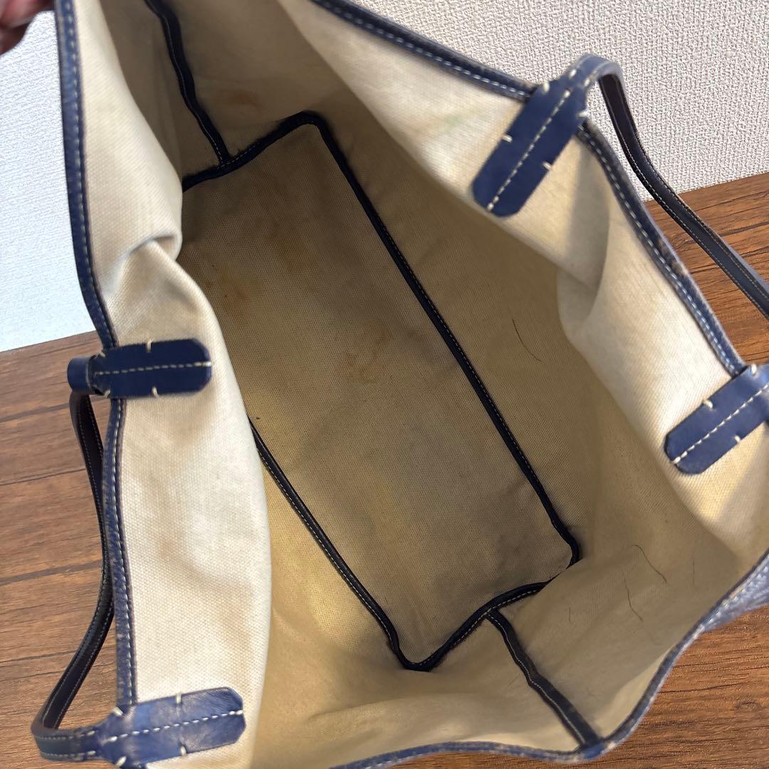 正規品 Goyard ゴヤール ネイビー サンルイpm