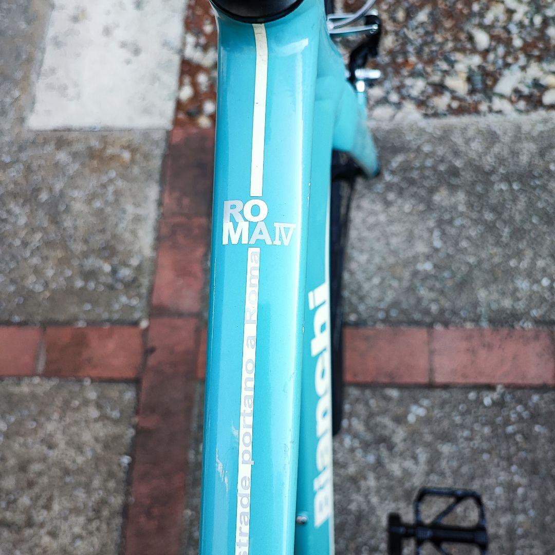 福岡発 新品パーツ多数 Bianchi ROMA4 ビアンキ チェレステ