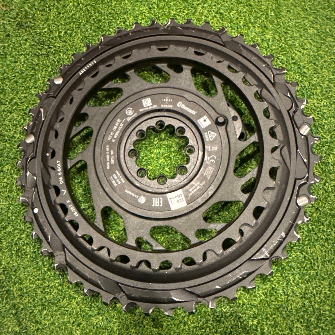 sram force D2 パワーメーター一体型チェーンリング 48/35t