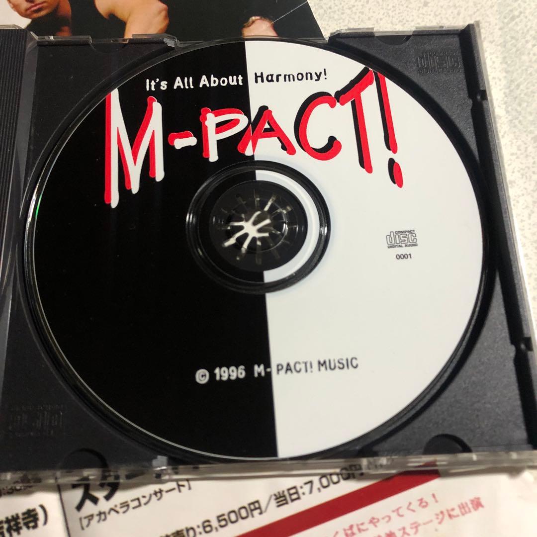CD　M-PACT!　It’s All About Harmony!　サイン入り