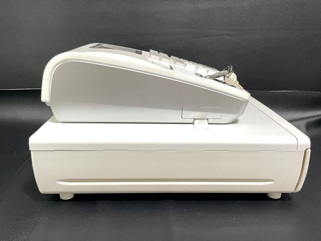 【美品】CASIO TE-400 電子レジスター ホワイト ※送料込