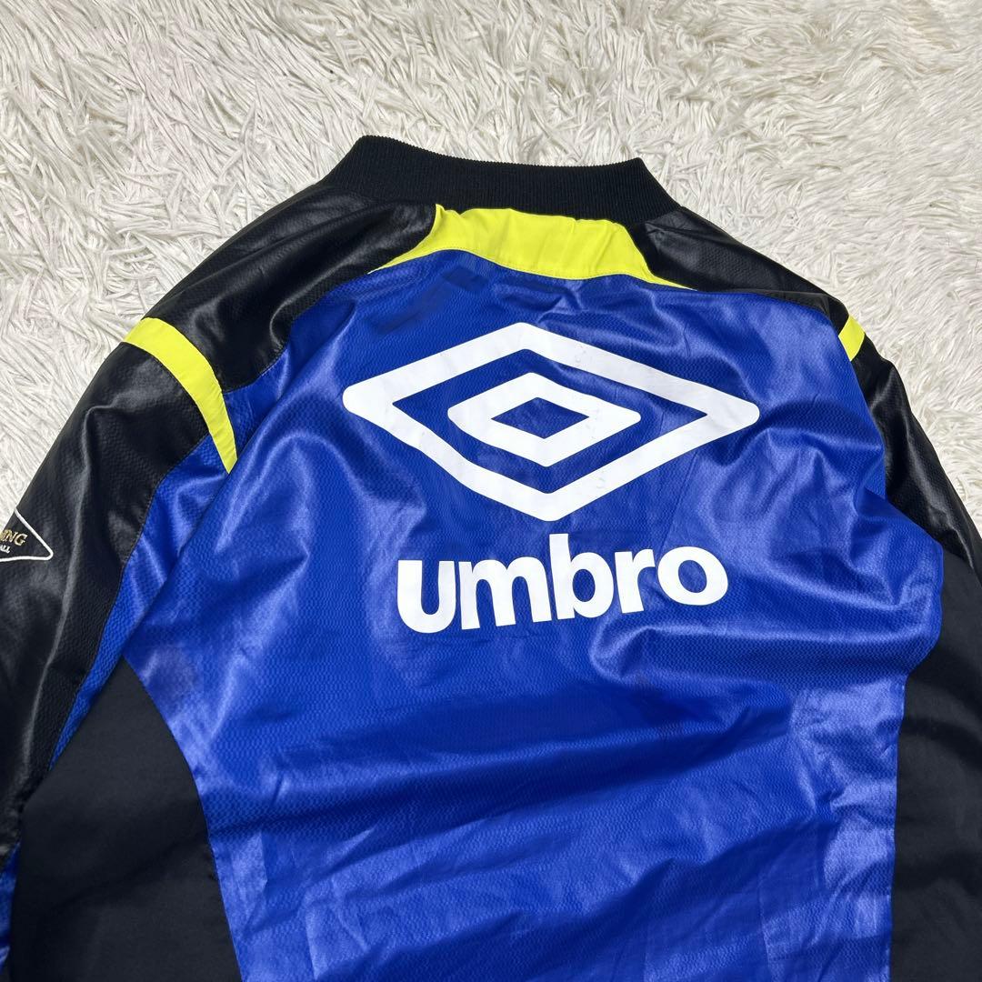 UMBRO アンブロ　刺繍ロゴ　ナイロンジャケット　パンツ　セットアップ　ピステ