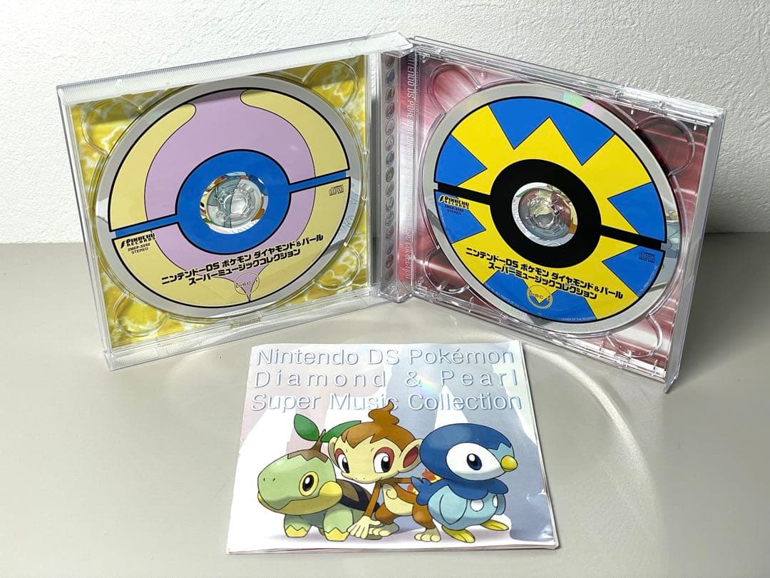 CD ポケモン ダイヤモンド＆パール スーパーミュージックコレクション