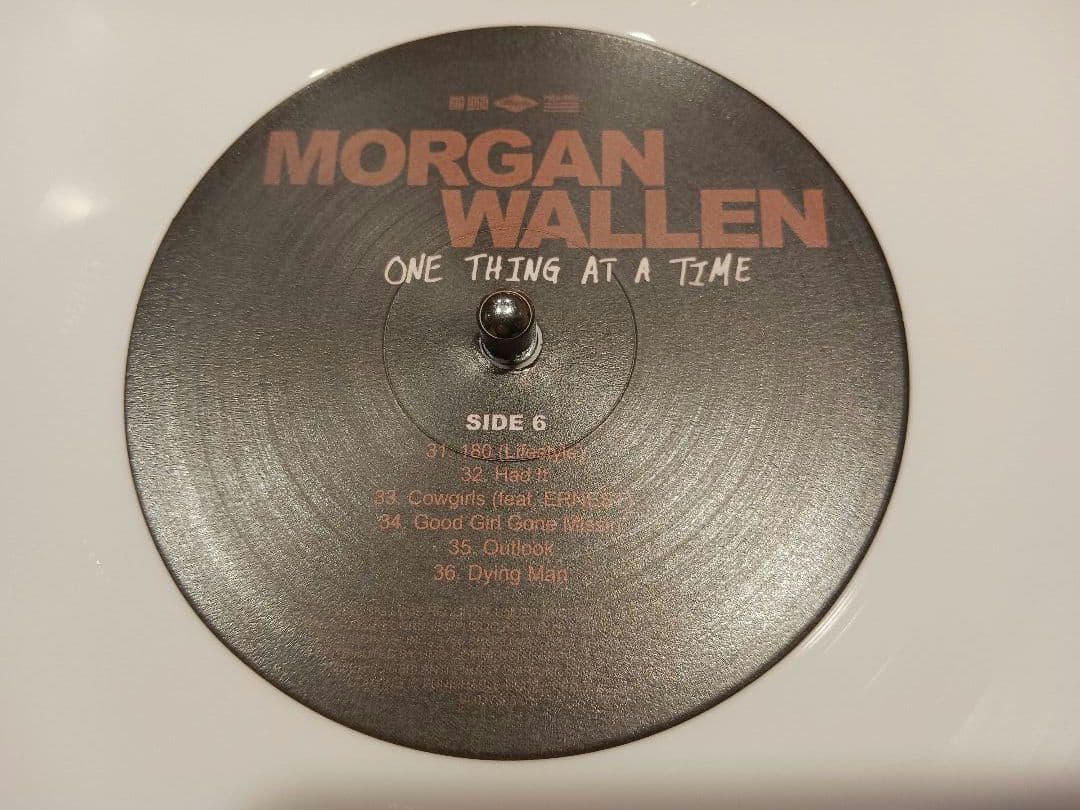 MORGAN WALLEN / ONE THING AT A TIME レコード