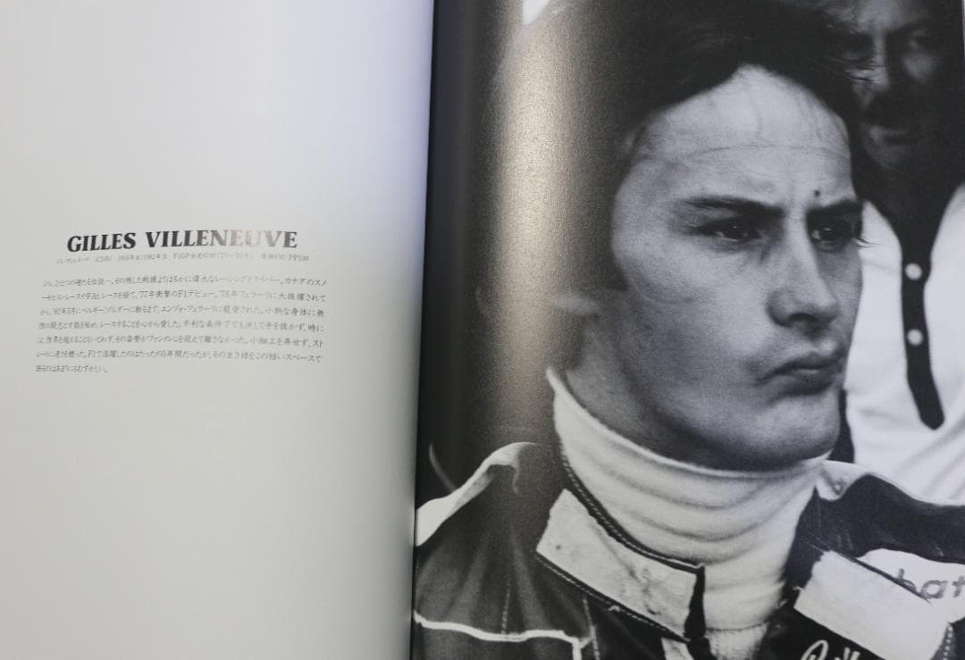 超貴重　コンテンダーズ　F1・１０７人のドライバー　ジョー・ホンダ写真集