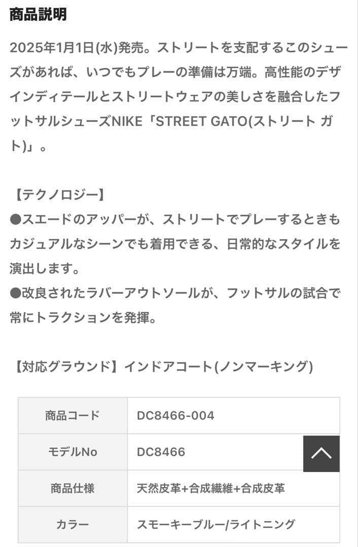 シューズ NIKE STREETGATO [28.0]