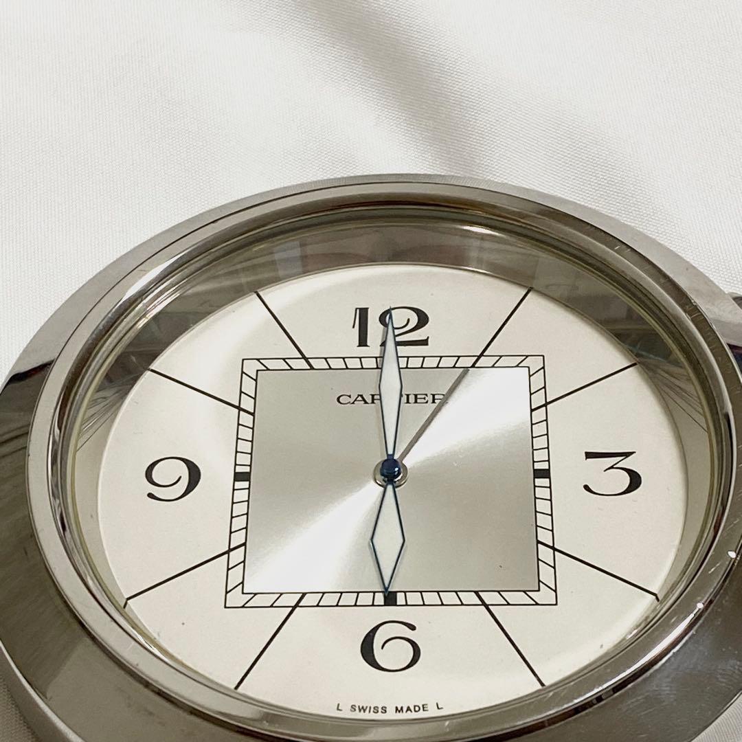 正規 CARTIER カルティエ PASHA パシャ Travel Clock