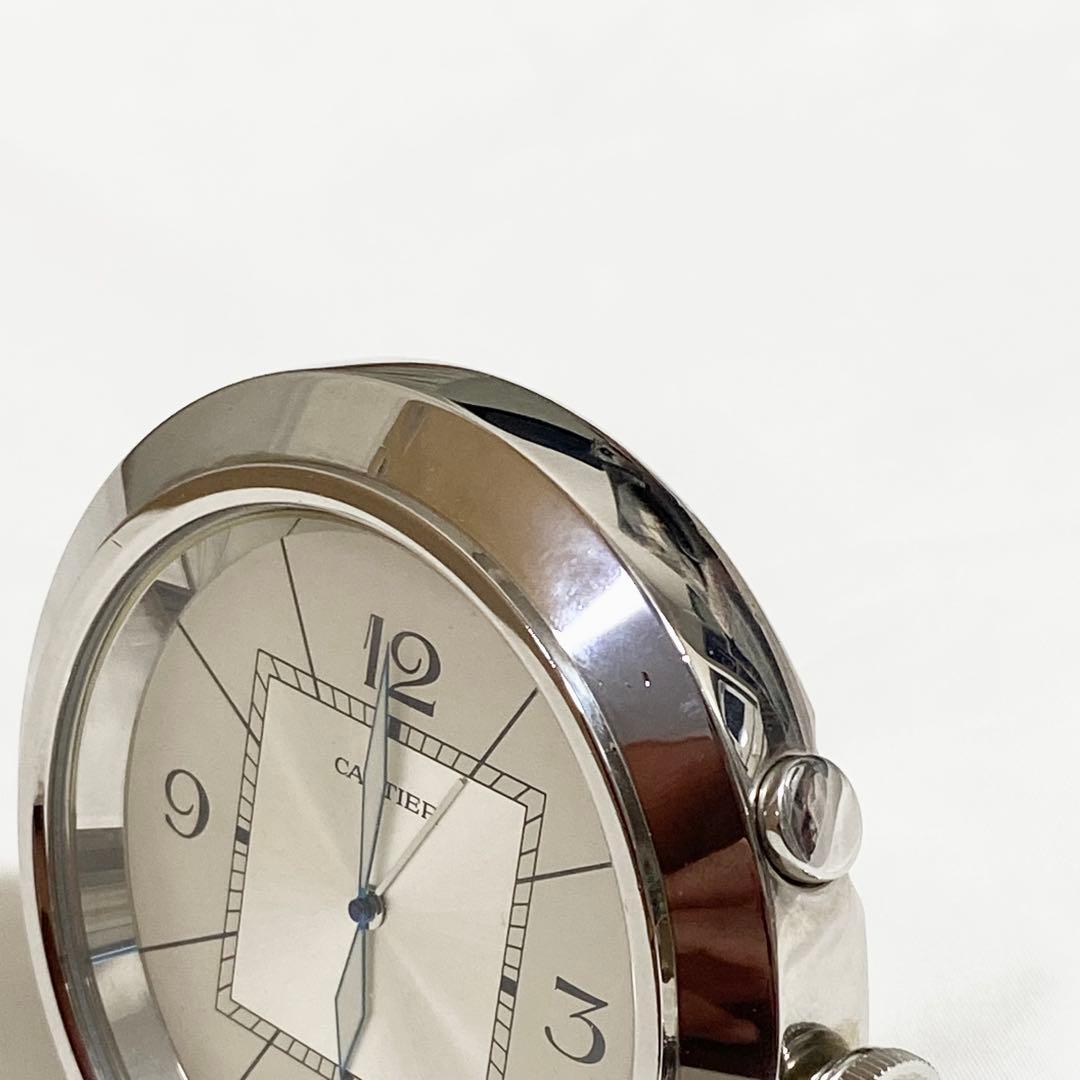 正規 CARTIER カルティエ PASHA パシャ Travel Clock