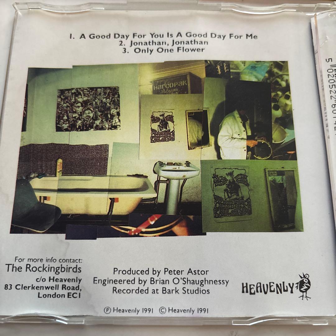 洋楽 The Rockingbirds 1st LP & 1st CDS