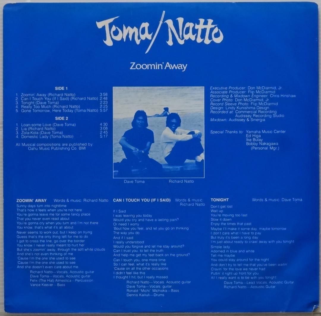 Zoomin' Away・Toma/Natto / ‘1978 Hawaii