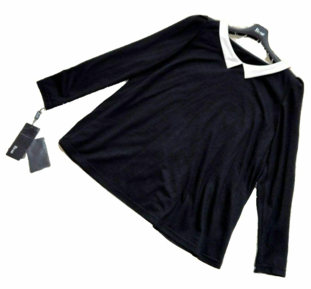 【Rene】美品　トップス　ウールシャツ　 36 ブラック