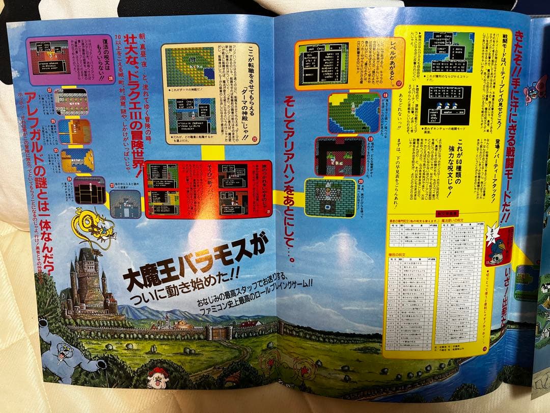 ドラゴンクエスト ファミコン版カタログ 1,2,3セット