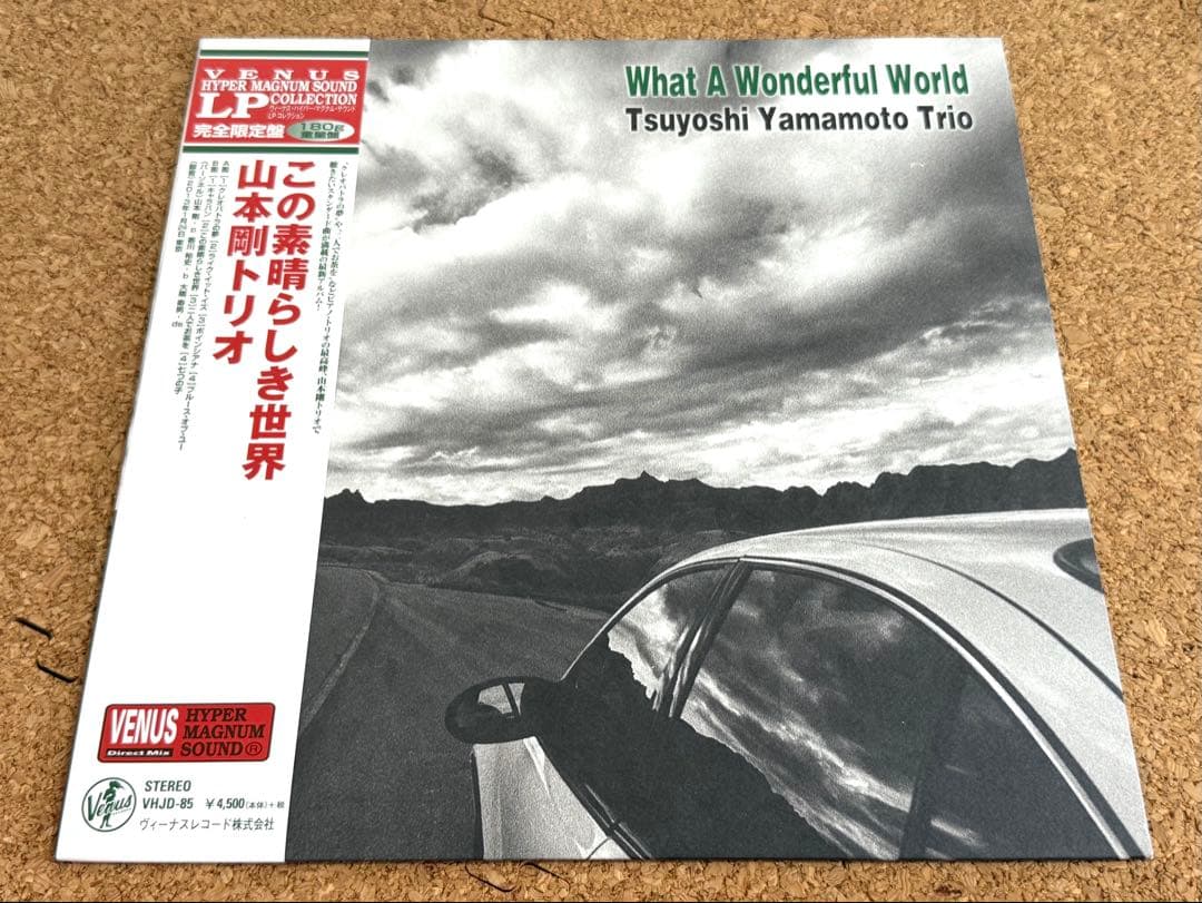 ★山本剛トリオ / この素晴らしき世界 / アナログ盤LP VHJD-85