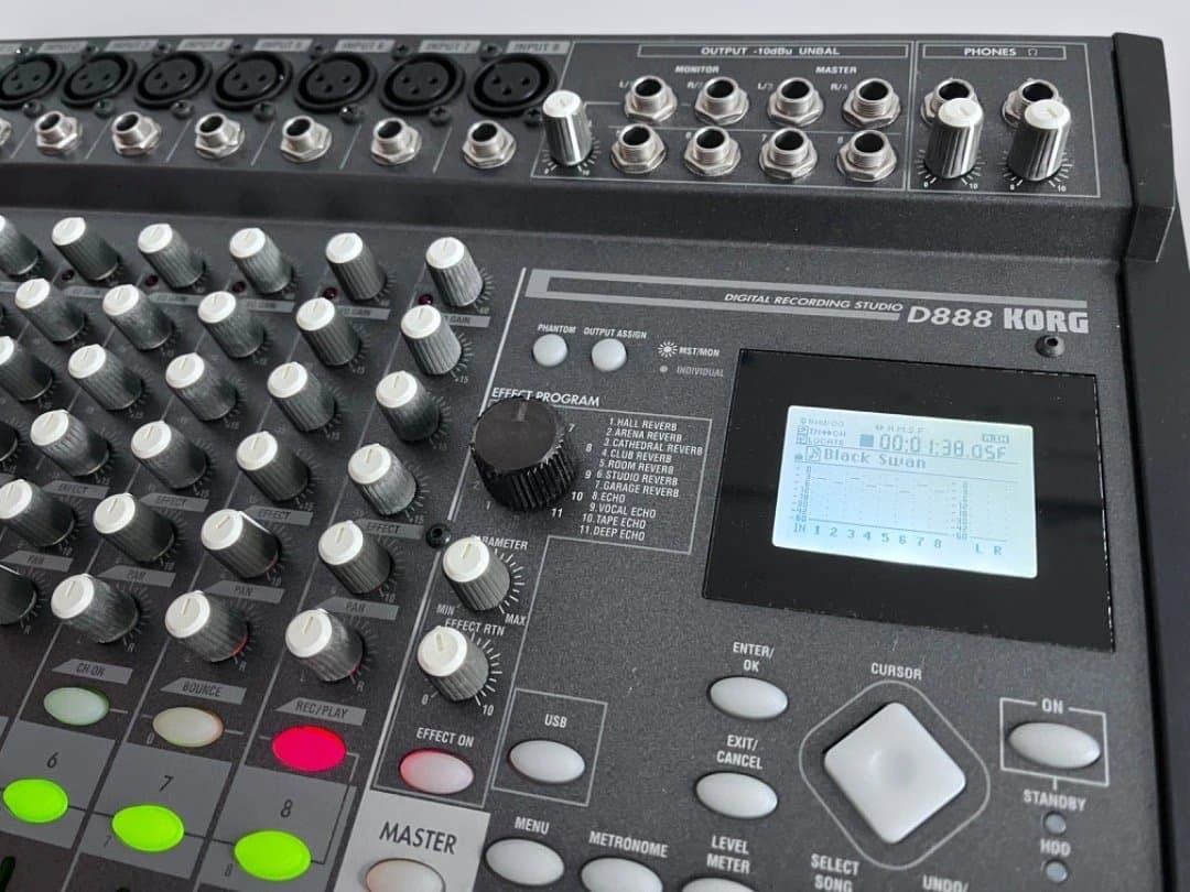 KORG D888 デジタルミキサー・MTR・DAW・マルチトラックレコーダー