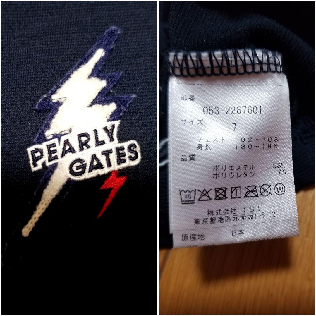 PEARLY GATESパーリーゲイツハイネックモックネックシャツ