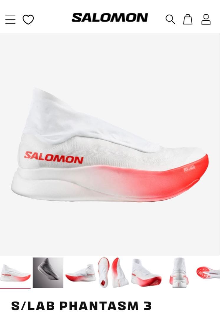 SALOMON SLAB PHANTASM 3 26.0cm￼