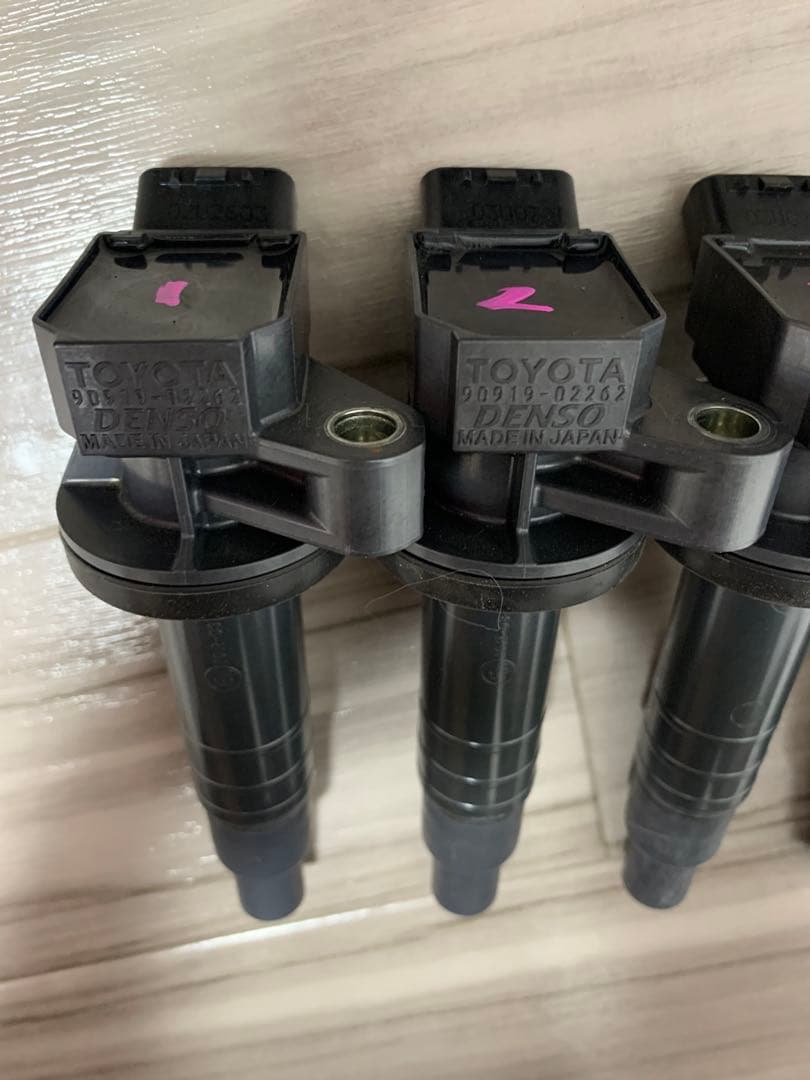 アルテッツァ純正 イグニッションコイル 90919-02262 4本セット