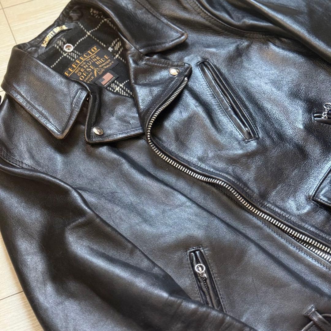 【美品】schoot 668US スペシャルフォースハイド ワンスターサイズ38