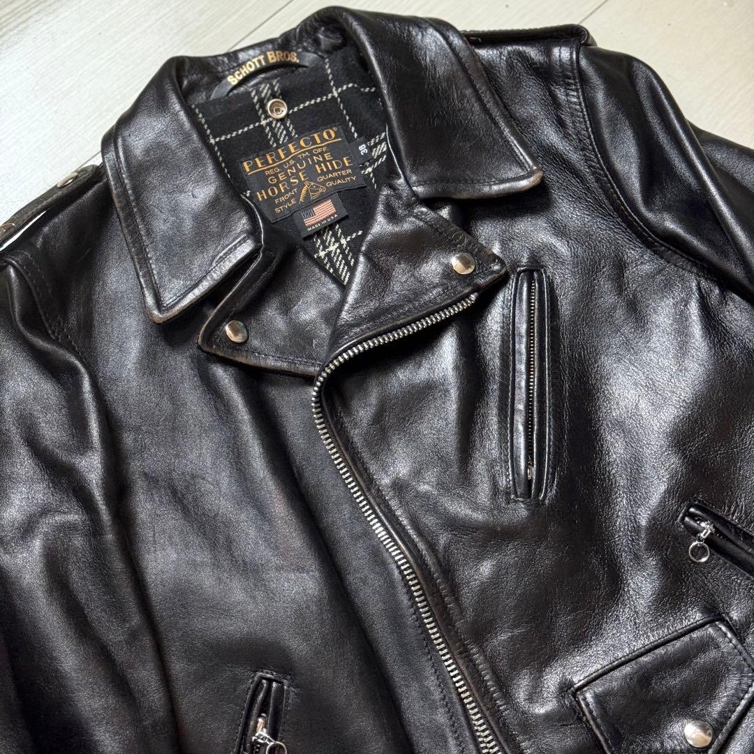 【美品】schoot 668US スペシャルフォースハイド ワンスターサイズ38