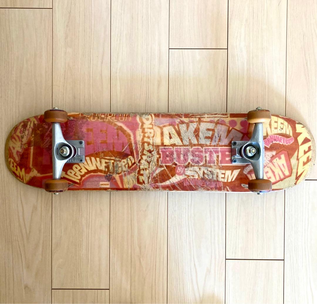 スケボー スケートデッキ AKEEM THE DREAM T-19 コンプリート
