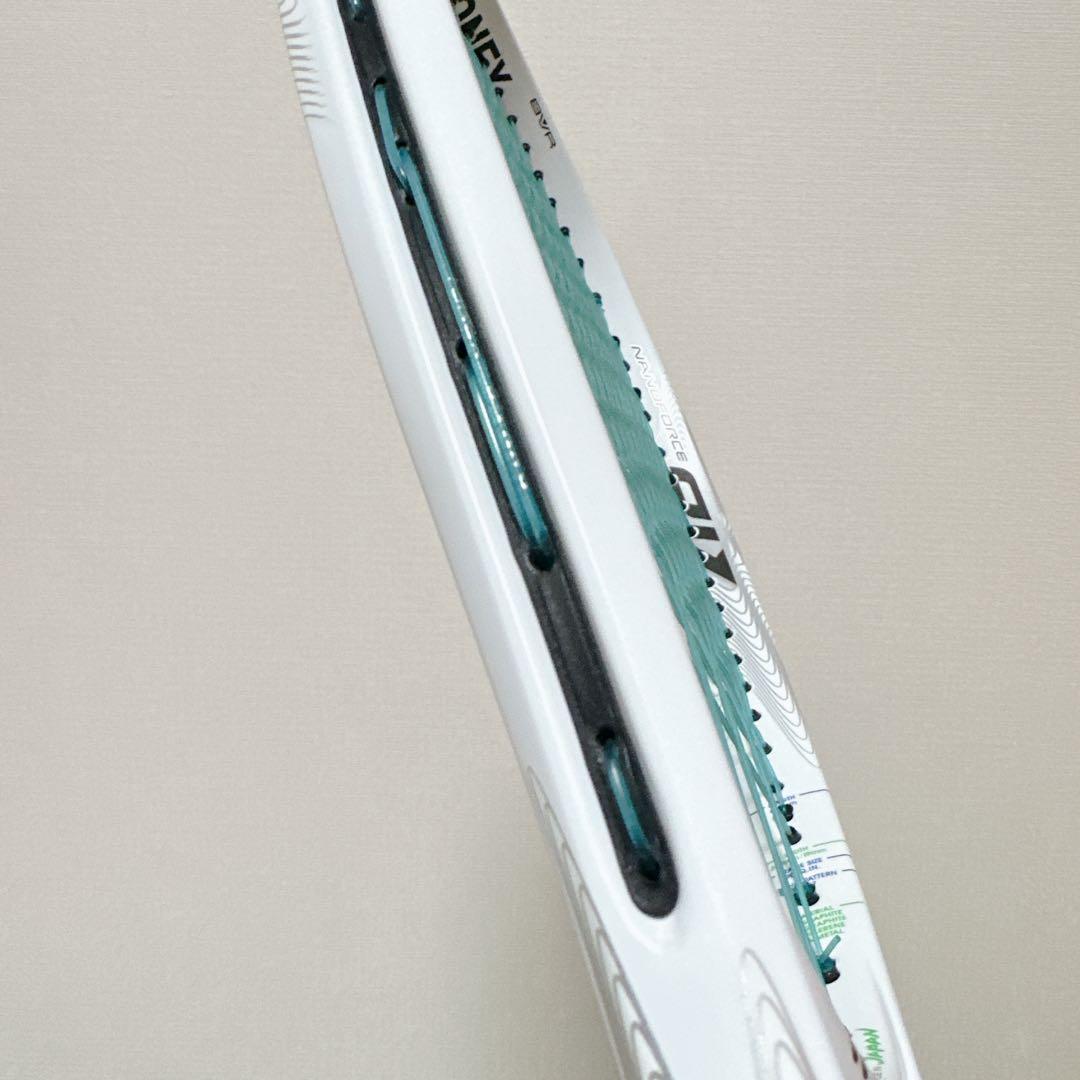 名器 ヨネックス ナノフォース 8V REV ホワイト UL2 ソフトテニス