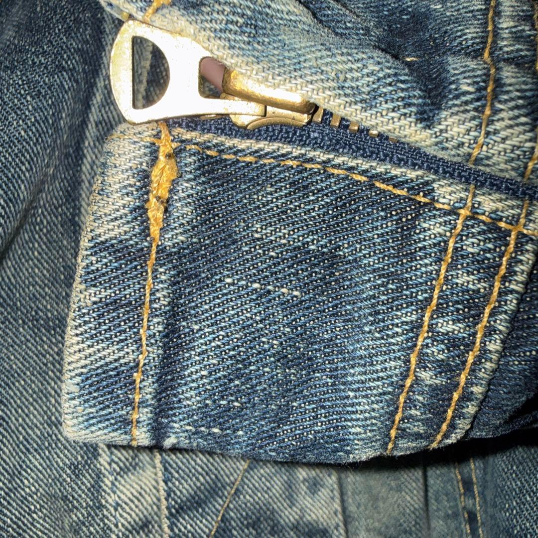 希少 サイズ XL Lee リー デニム ライダース 加工 AKM 別注